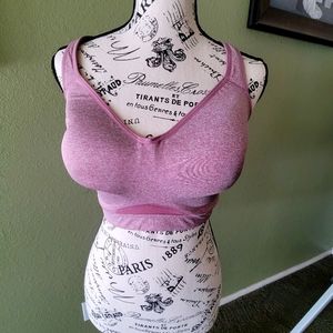 High support athletic sports bra